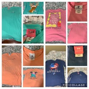 Bundle of 4 Simply Southern Shirts